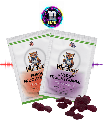Energy* Fruchtgummi Multipack Wild Berry- und Himbeere-Geschmack