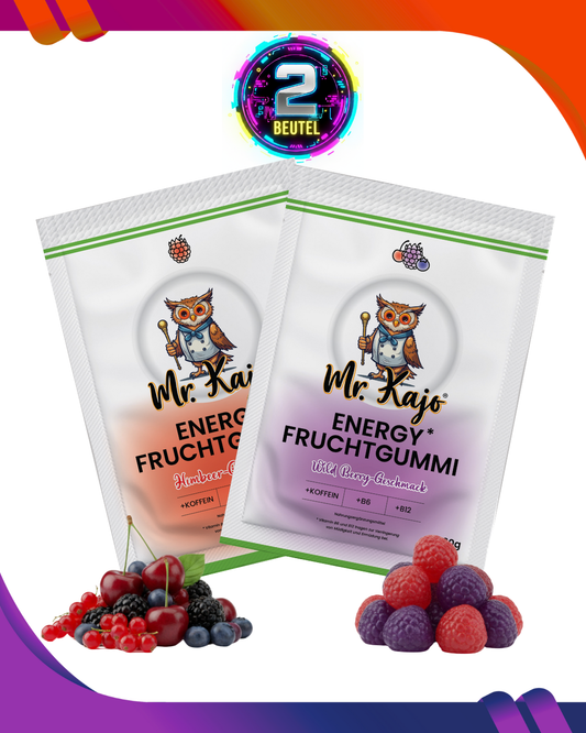 Energy* Fruchtgummi Multipack Wild Berry- und Himbeere-Geschmack