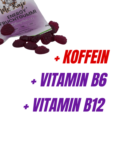 Energy* Fruchtgummi Multipack Wild Berry- und Himbeere-Geschmack