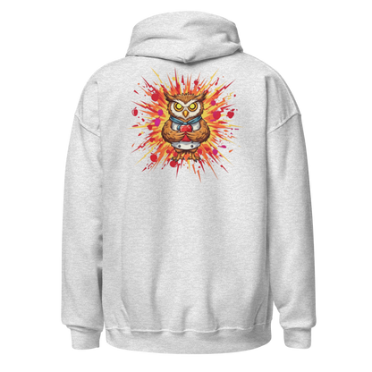 Unisex-Hoodie - Mr. Kajo - Bestickung & Backprint Einen super kuscheligen Hoodie braucht einfach jeder!!! die perfekte Wahl fürs Entspannen. Vorne: Hochwertige Mr. Kajo Logo Bestickung Hinten: Lässiger Backprint • 50 % vorgeschrumpfte Baumwolle, 50 % Poly