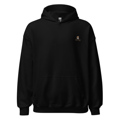 Unisex-Hoodie - Mr. Kajo - Bestickung & Backprint Einen super kuscheligen Hoodie braucht einfach jeder!!! die perfekte Wahl fürs Entspannen. Vorne: Hochwertige Mr. Kajo Logo Bestickung Hinten: Lässiger Backprint • 50 % vorgeschrumpfte Baumwolle, 50 % Poly