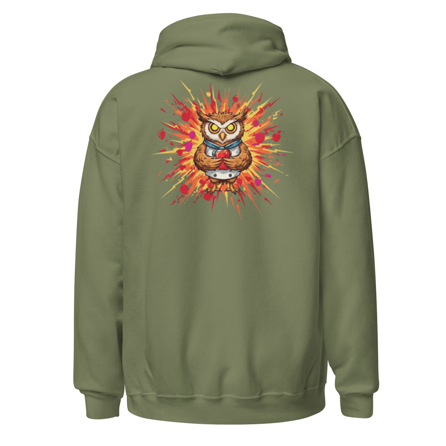 Unisex-Hoodie - Mr. Kajo - Bestickung & Backprint Einen super kuscheligen Hoodie braucht einfach jeder!!! die perfekte Wahl fürs Entspannen. Vorne: Hochwertige Mr. Kajo Logo Bestickung Hinten: Lässiger Backprint • 50 % vorgeschrumpfte Baumwolle, 50 % Poly
