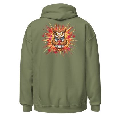 Unisex-Hoodie - Mr. Kajo - Bestickung & Backprint Einen super kuscheligen Hoodie braucht einfach jeder!!! die perfekte Wahl fürs Entspannen. Vorne: Hochwertige Mr. Kajo Logo Bestickung Hinten: Lässiger Backprint • 50 % vorgeschrumpfte Baumwolle, 50 % Poly