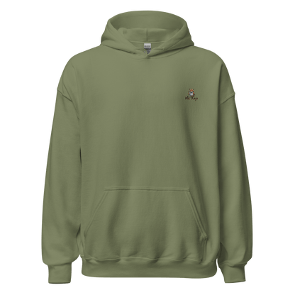 Unisex-Hoodie - Mr. Kajo - Bestickung & Backprint Einen super kuscheligen Hoodie braucht einfach jeder!!! die perfekte Wahl fürs Entspannen. Vorne: Hochwertige Mr. Kajo Logo Bestickung Hinten: Lässiger Backprint • 50 % vorgeschrumpfte Baumwolle, 50 % Poly