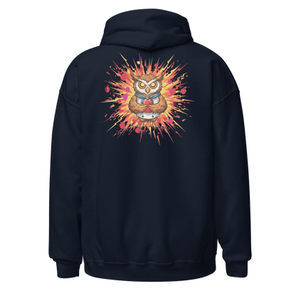 Unisex-Hoodie - Mr. Kajo - Bestickung & Backprint Einen super kuscheligen Hoodie braucht einfach jeder!!! die perfekte Wahl fürs Entspannen. Vorne: Hochwertige Mr. Kajo Logo Bestickung Hinten: Lässiger Backprint • 50 % vorgeschrumpfte Baumwolle, 50 % Poly