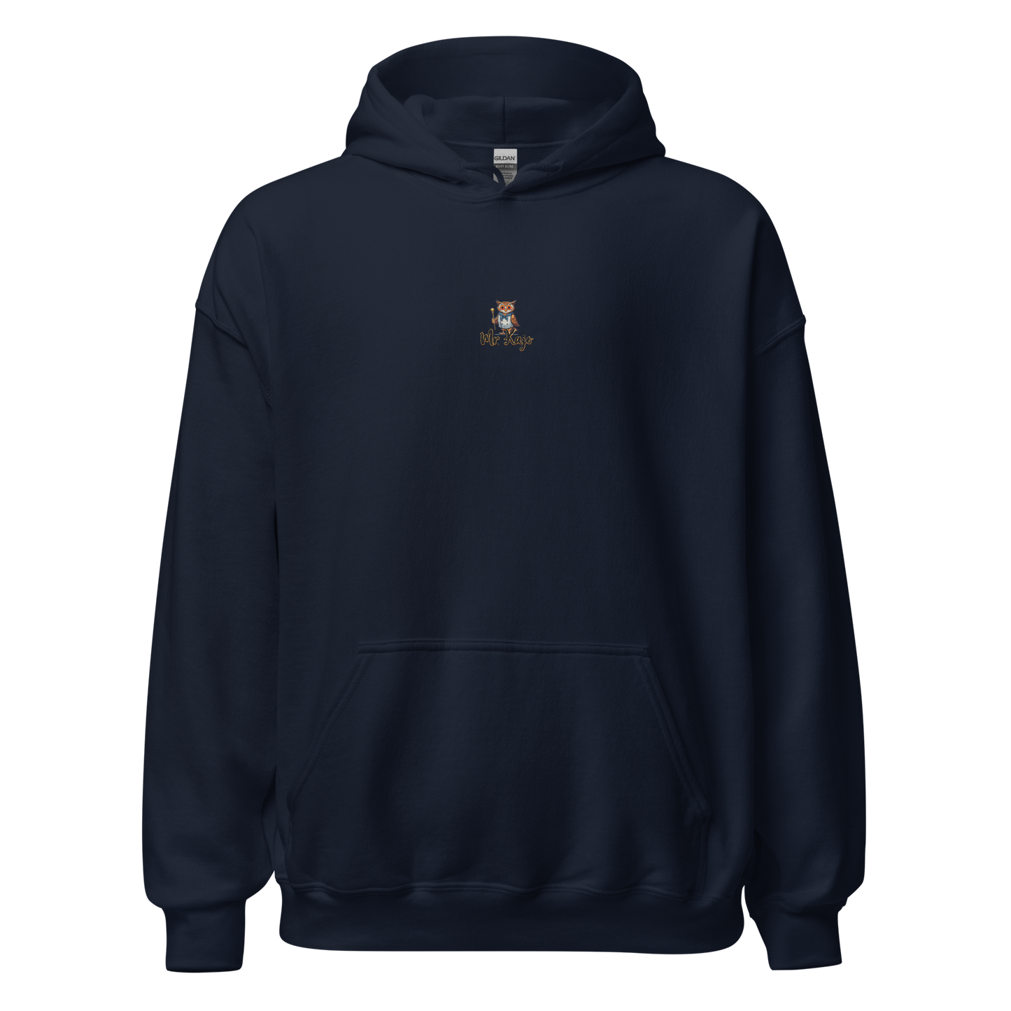 Unisex-Kapuzenpullover - Mr. Kajo - Bestickung & Backprint Einen super kuscheligen Kapuzenpullover braucht einfach jeder!!! die perfekte Wahl fürs Entspannen. Vorne: Hochwertige Mr. Kajo Logo Bestickung Hinten: Lässiger Backprint • 50 % vorgeschrumpfte Ba