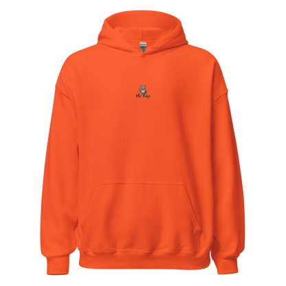 Unisex-Kapuzenpullover - Mr. Kajo - Bestickung & Backprint Einen super kuscheligen Kapuzenpullover braucht einfach jeder!!! die perfekte Wahl fürs Entspannen. Vorne: Hochwertige Mr. Kajo Logo Bestickung Hinten: Lässiger Backprint • 50 % vorgeschrumpfte Ba