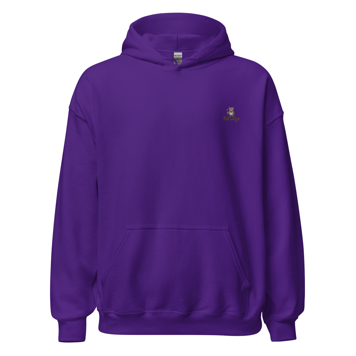 Unisex-Hoodie - Mr. Kajo - Bestickung & Backprint Einen super kuscheligen Hoodie braucht einfach jeder!!! die perfekte Wahl fürs Entspannen. Vorne: Hochwertige Mr. Kajo Logo Bestickung Hinten: Lässiger Backprint • 50 % vorgeschrumpfte Baumwolle, 50 % Poly