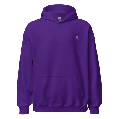 Unisex-Hoodie - Mr. Kajo - Bestickung & Backprint Einen super kuscheligen Hoodie braucht einfach jeder!!! die perfekte Wahl fürs Entspannen. Vorne: Hochwertige Mr. Kajo Logo Bestickung Hinten: Lässiger Backprint • 50 % vorgeschrumpfte Baumwolle, 50 % Poly
