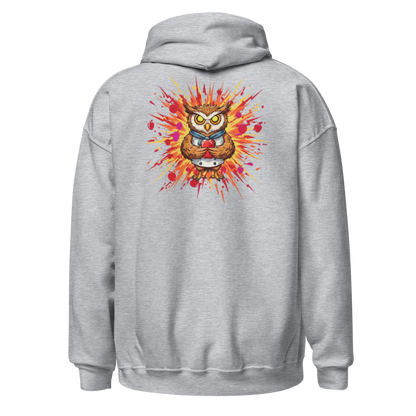 Unisex-Hoodie - Mr. Kajo - Bestickung & Backprint Einen super kuscheligen Hoodie braucht einfach jeder!!! die perfekte Wahl fürs Entspannen. Vorne: Hochwertige Mr. Kajo Logo Bestickung Hinten: Lässiger Backprint • 50 % vorgeschrumpfte Baumwolle, 50 % Poly
