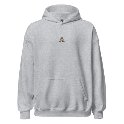 Unisex-Kapuzenpullover - Mr. Kajo - Bestickung & Backprint Einen super kuscheligen Kapuzenpullover braucht einfach jeder!!! die perfekte Wahl fürs Entspannen. Vorne: Hochwertige Mr. Kajo Logo Bestickung Hinten: Lässiger Backprint • 50 % vorgeschrumpfte Ba
