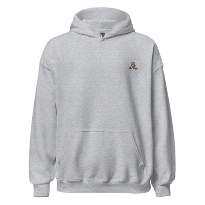 Unisex-Hoodie - Mr. Kajo - Bestickung & Backprint Einen super kuscheligen Hoodie braucht einfach jeder!!! die perfekte Wahl fürs Entspannen. Vorne: Hochwertige Mr. Kajo Logo Bestickung Hinten: Lässiger Backprint • 50 % vorgeschrumpfte Baumwolle, 50 % Poly