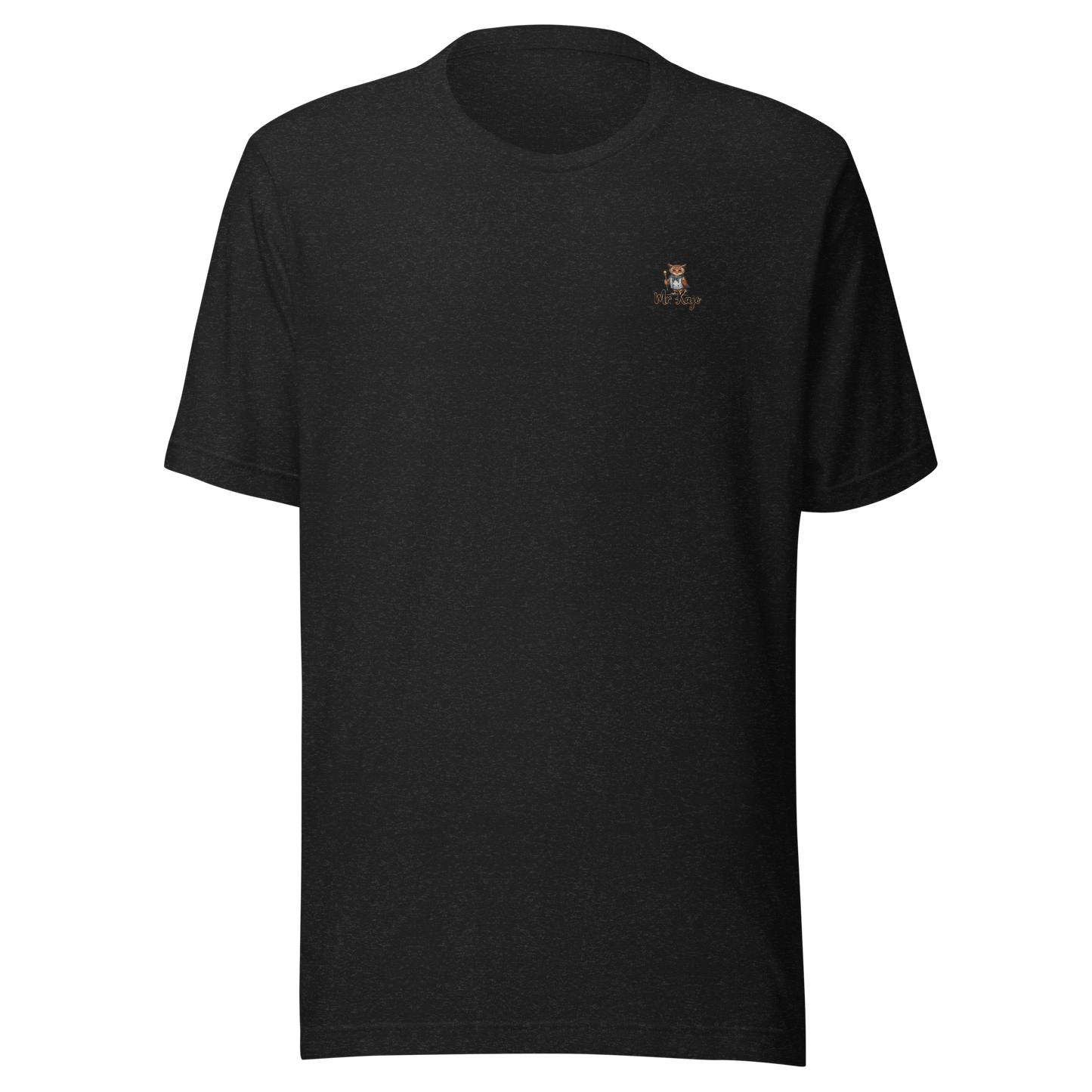 Unisex-T-Shirt - Mr. Kajo - Bestickung Ein T-Shirt - WOW! Hochwertige Mr. Kajo Logo Bestickung• 100 % gekämmte und ringgesponnene Baumwolle (Heather-Farben enthalten Polyester) €26.50